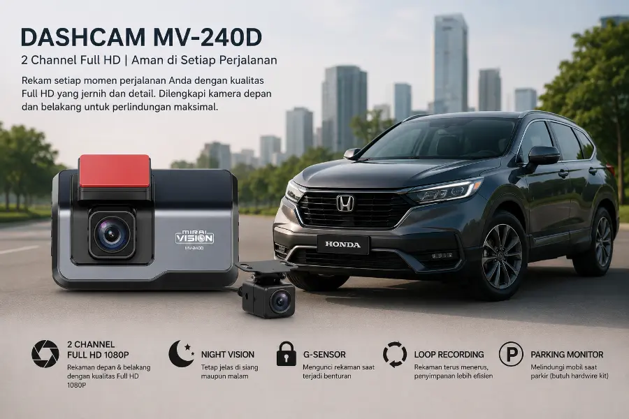 dashcam mobil honda