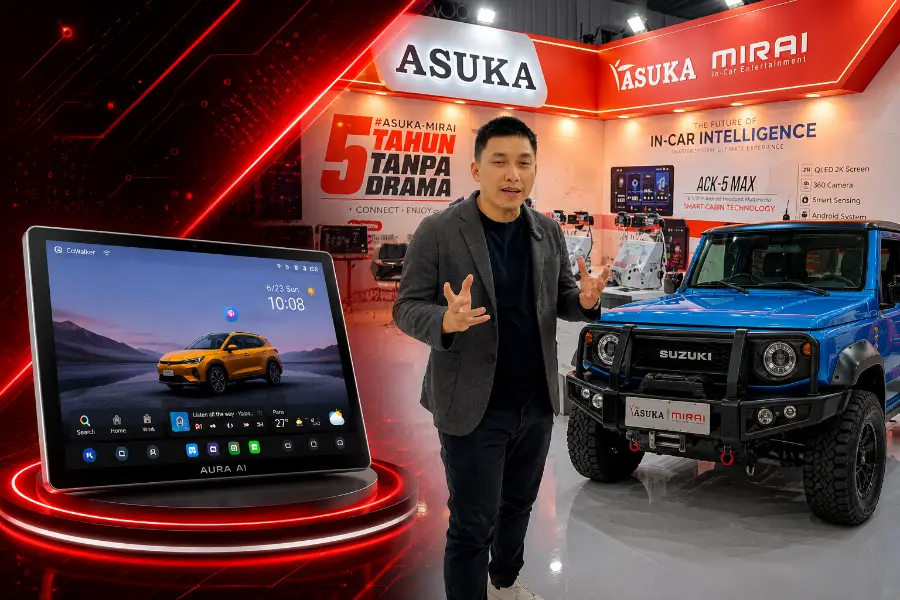 Mirai AURA AI X100 Hadirkan Fitur Rest Mode di Jimny Ridwan Hanif