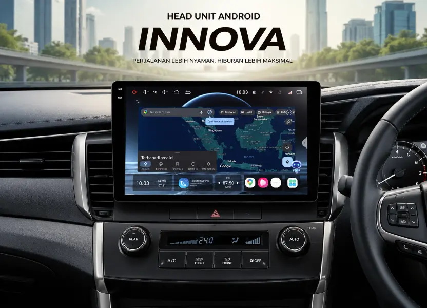 Upgrade Head Unit Innova dengan MR Ultima Pro