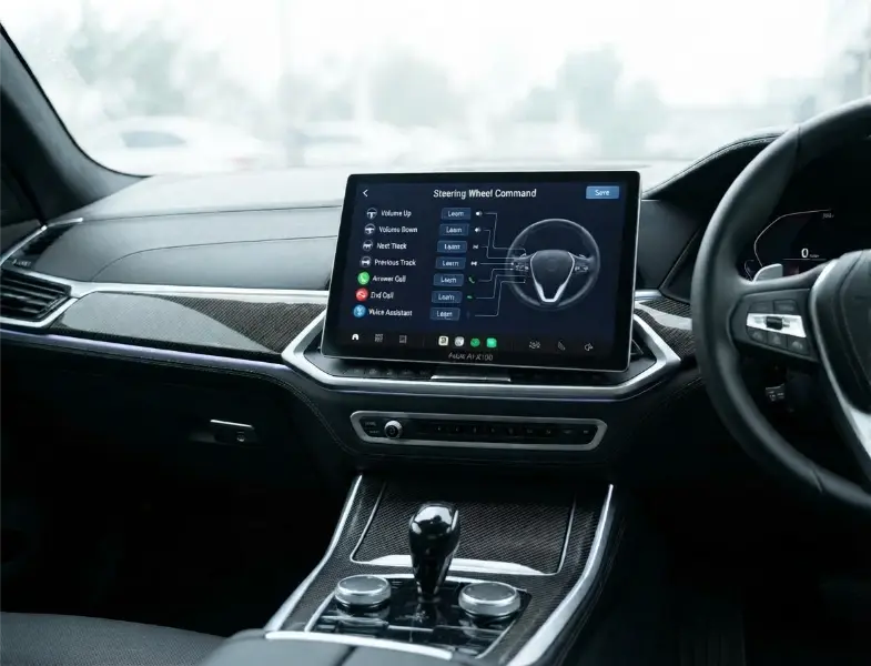 steering wheel command