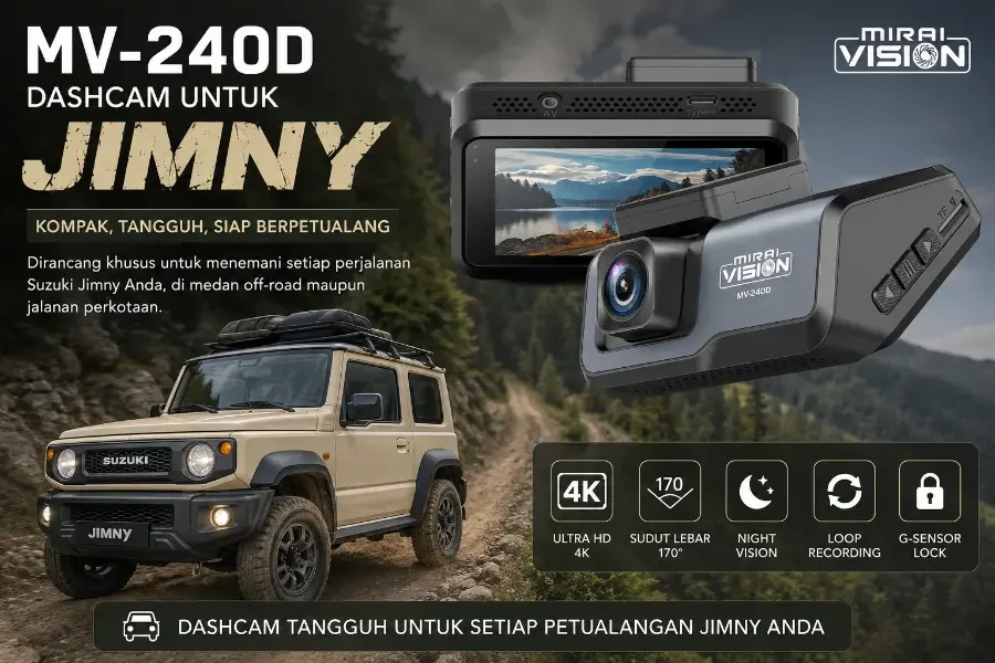 dashcam mobil jimny