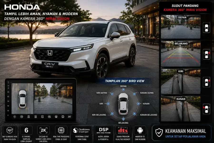 kamera 360 honda