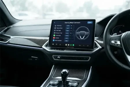 steering wheel command